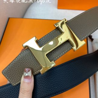 Designer Hermes Constance Classic Belt