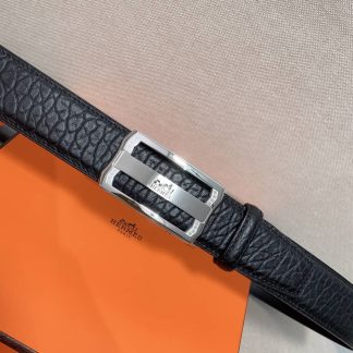 Replica Hermes Alligator Belt