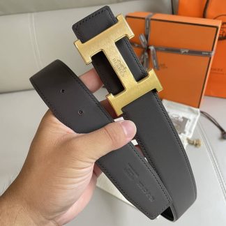 Replica Hermes Kelly Belt White