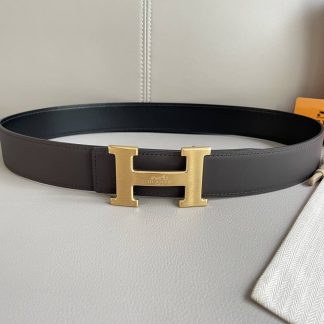 Replica Hermes Kelly Belt White