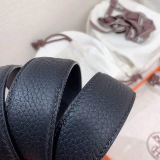 Top Quality Hermes Clemence Leather Belt