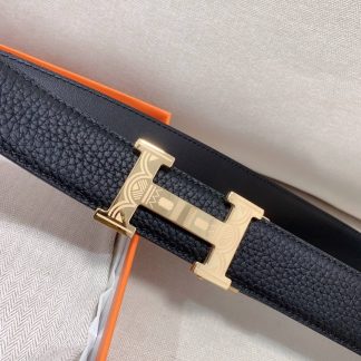 Top Quality Hermes Clemence Leather Belt
