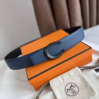 Replica Hermes Luck Belt Buckle & Reversible Leather Strap