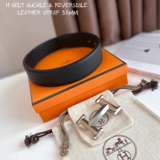 Replica Hermes Luck Belt Buckle & Reversible Leather Strap