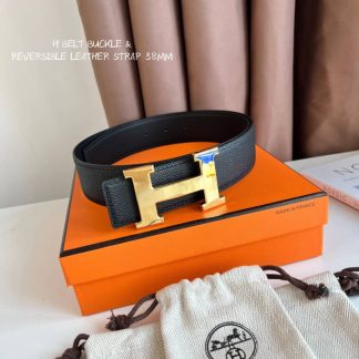 Replica Hermes H Belt Buckle & Reversible Leather Strap