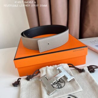 Replica Hermes H Belt Buckle & Reversible Leather Strap