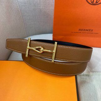Replica Hermes H Belt Buckle & Reversible Leather Strap