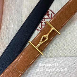 Replica Hermes H Belt Buckle & Reversible Leather Strap