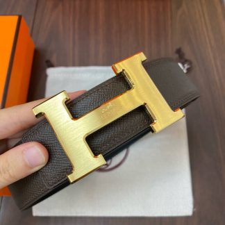 Replica Hermes Canvas Belt