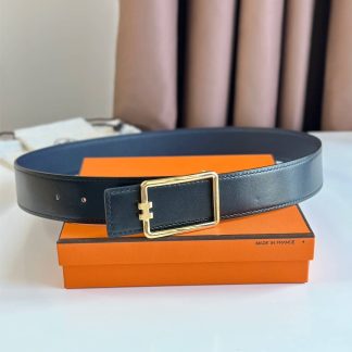 Replica Hermes Tube H Belt Buckle & Reversible Leather Strap