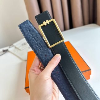 Replica Hermes Tube H Belt Buckle & Reversible Leather Strap