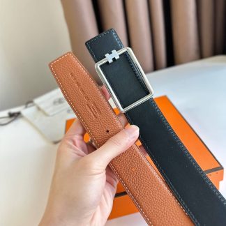 Replica Hermes Tube H Belt Buckle & Reversible Leather Strap