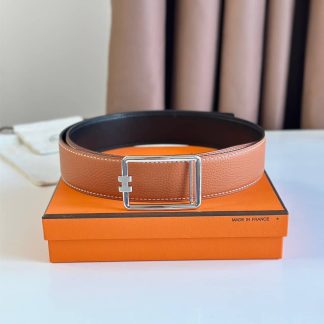 Replica Hermes Tube H Belt Buckle & Reversible Leather Strap