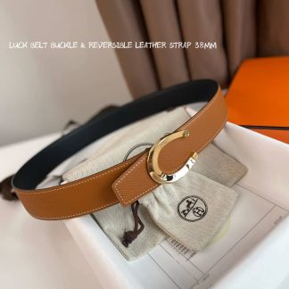 Replica Hermes Luck Belt Buckle & Reversible Leather Strap