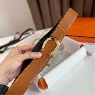 Replica Hermes Luck Belt Buckle & Reversible Leather Strap