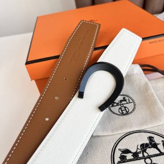 Replica Hermes Luck Belt Buckle & Reversible Leather Strap