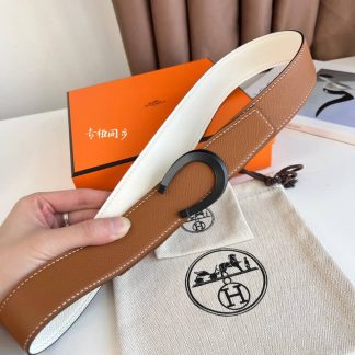 Replica Hermes Luck Belt Buckle & Reversible Leather Strap