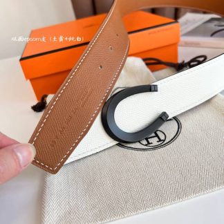 Replica Hermes Luck Belt Buckle & Reversible Leather Strap