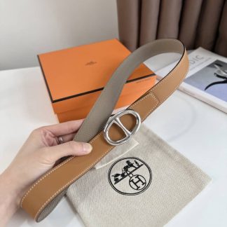 Replica Hermes H Belt Buckle & Reversible Leather Strap