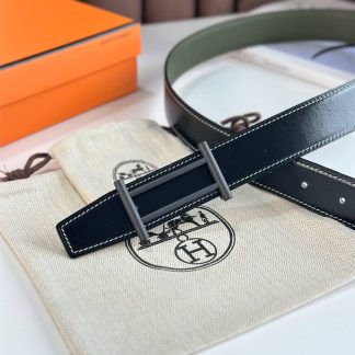 Replica Hermes Rider Belt Buckle & Reversible Leather Strap
