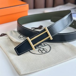 Replica Hermes Rider Belt Buckle & Reversible Leather Strap