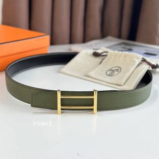 Replica Hermes Rider Belt Buckle & Reversible Leather Strap