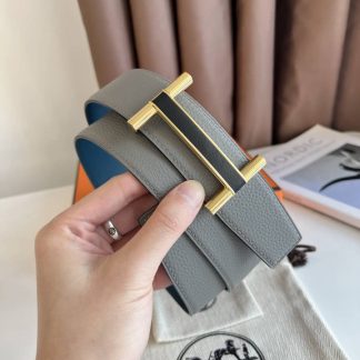 Replica Hermes Brigde Belt Buckle & Reversible Leather Strap