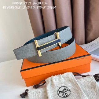Replica Hermes Brigde Belt Buckle & Reversible Leather Strap