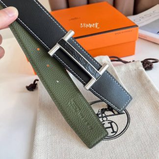 Replica Hermes Brigde Belt Buckle & Reversible Leather Strap