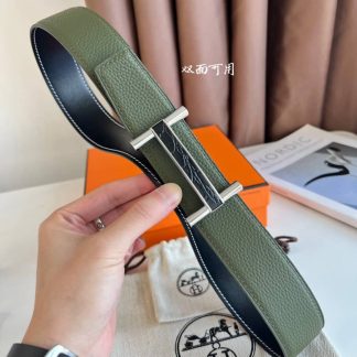 Replica Hermes Brigde Belt Buckle & Reversible Leather Strap