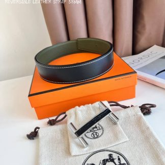 Replica Hermes Brigde Belt Buckle & Reversible Leather Strap