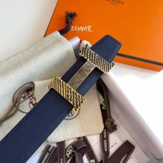 Replica Hermes All Black Belt