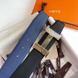 Replica Hermes All Black Belt