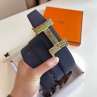 Replica Hermes All Black Belt