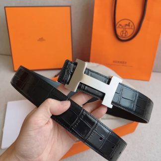 Knockoff Hermes Constance Logo Belt