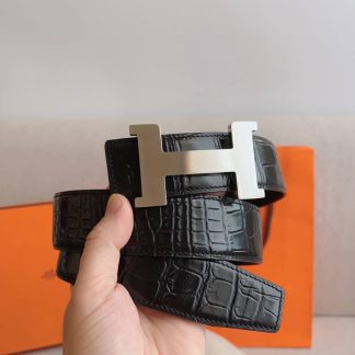 Knockoff Hermes Constance Logo Belt