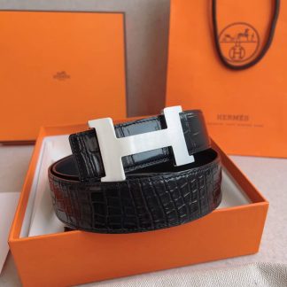 Knockoff Hermes Constance Logo Belt