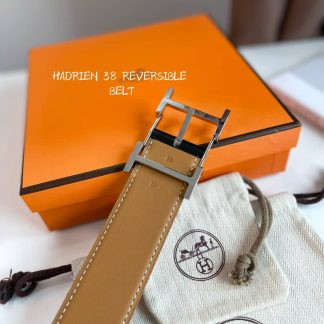 7 Star Hermes Hadrien Reversible Leather Belt