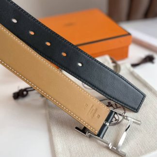 7 Star Hermes Hadrien Reversible Leather Belt