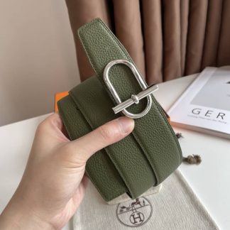 Replica Hermes Ithaque Belt Buckle & Reversible Leather Strap