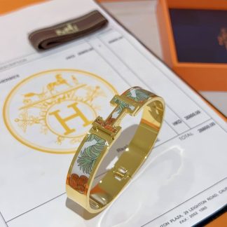 Replica Hermes Enamel Bracelet