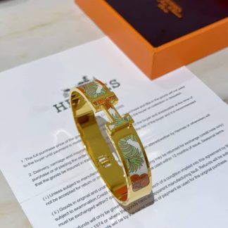 Replica Hermes Enamel Bracelet