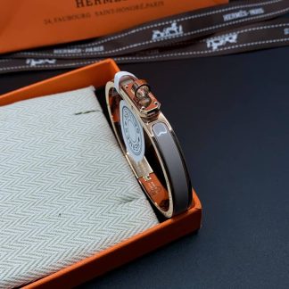 Replica Hermes Leather Wrap Bracelet