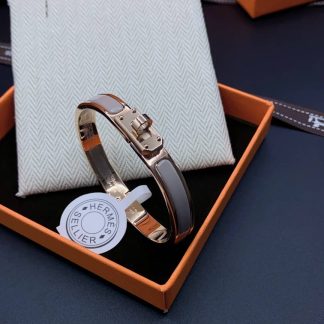 Replica Hermes Leather Wrap Bracelet