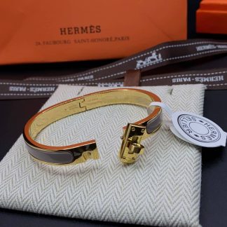 Replica Hermes Leather Wrap Bracelet