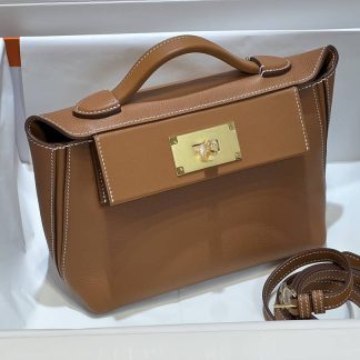 Replica Hermes 24 24 Mini 21 Evercolor Leather Bag