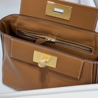 Replica Hermes 24 24 Mini 21 Evercolor Leather Bag