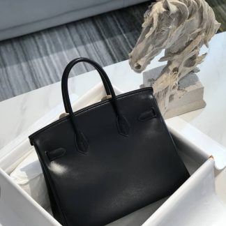 Replica Hermes Black Birkin 30 Leather Bag