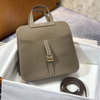 Replica Hermes Halzan 25 Leather Bag