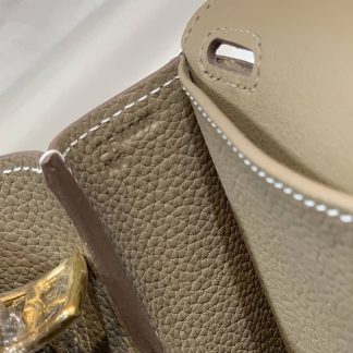 Replica Hermes Halzan 25 Leather Bag